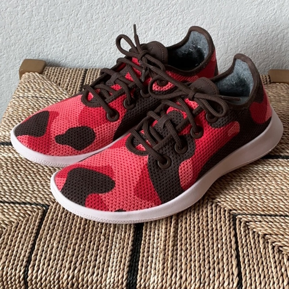 Allbirds Tree Runner - Bloom Coral/Red Camo